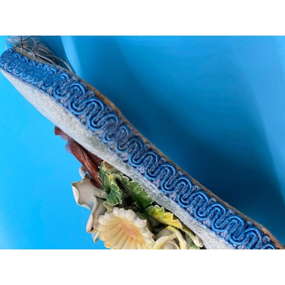 Vintage Italian Porcelain Capodimonte Plaque - Picture 6 of 10